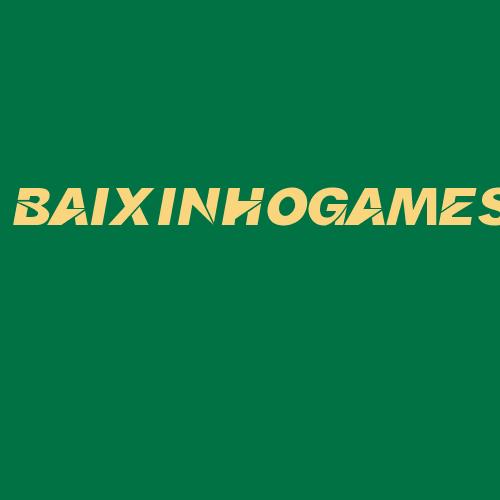 Logo da BAIXINHOGAMES